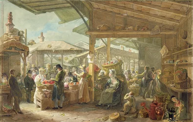 Alter Covent Garden Markt, 1825